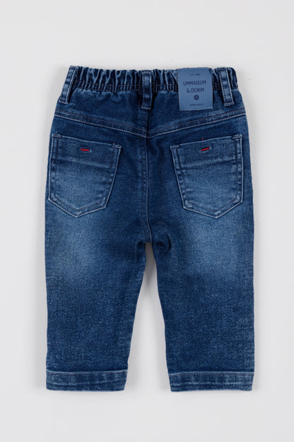 Calça Jeans C/ Elastano - Um Mais Um