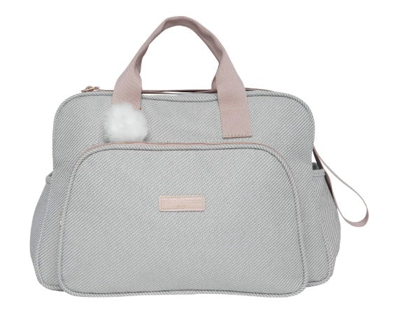 Bolsa Grande Nuvem De Algodão Cinza - Pirulitando