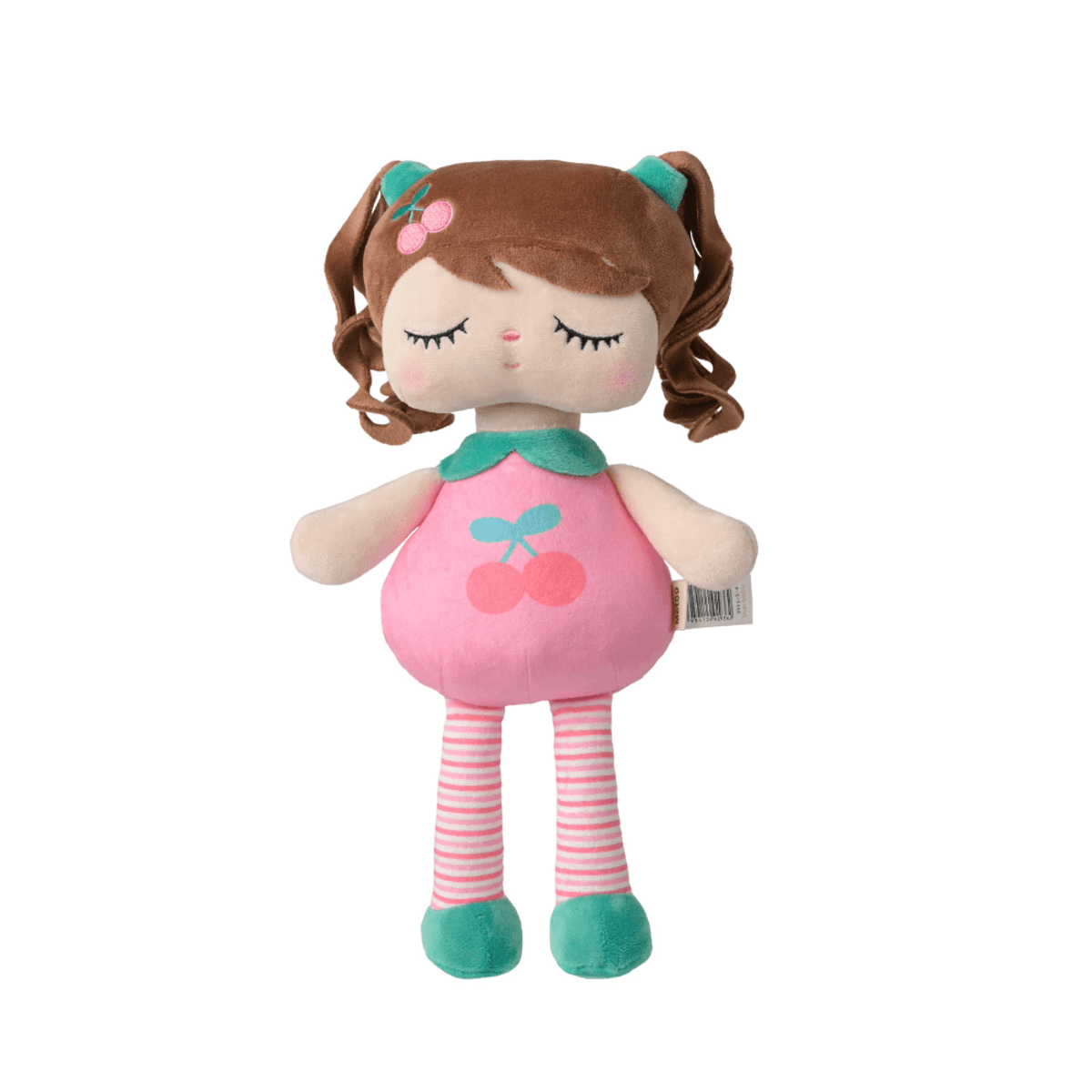 Boneca Com Caixa Ângela Frutas Cerejinha 33cm - Metoo