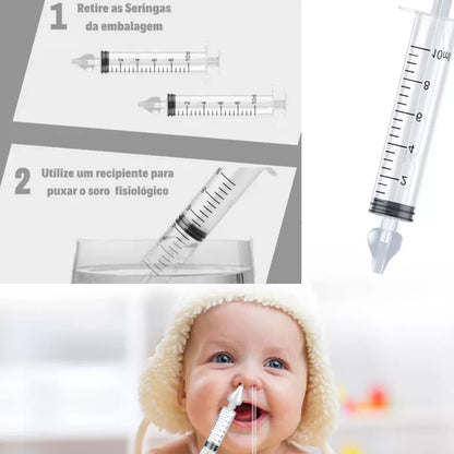 Lavador Nasal Seringa - Buba