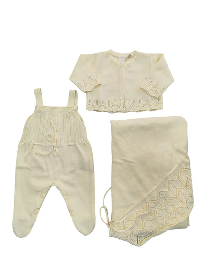 Kit Maternidade Eva Amarelo RN - Mini Lady Mini Lord