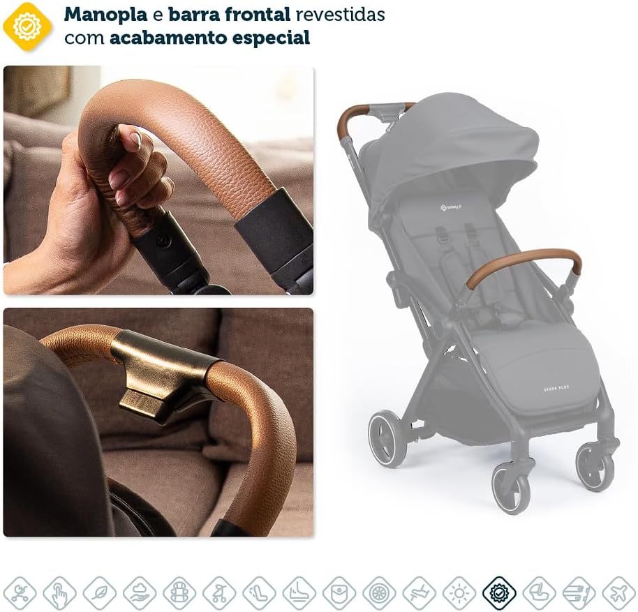 Carrinho Pact Pro Travel System Chumbo Shale - Joie