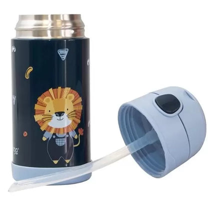 GARRAFA TÉRMICA DUPLA CAMADA INOX 270ml- CLINGO