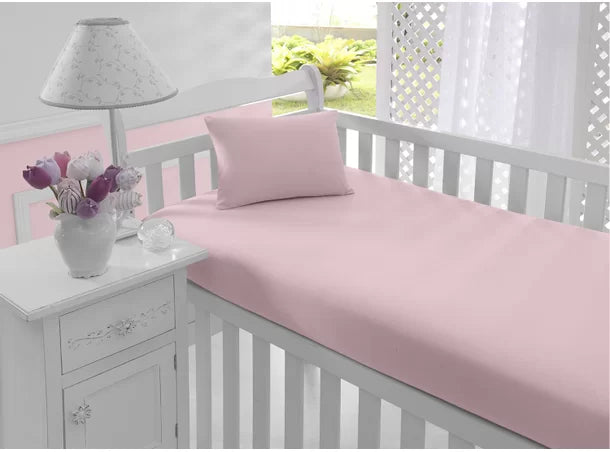 LENÇOL DE BAIXO COM ELÁSTICO PARA BERÇO - D'BELLA FOR BABY