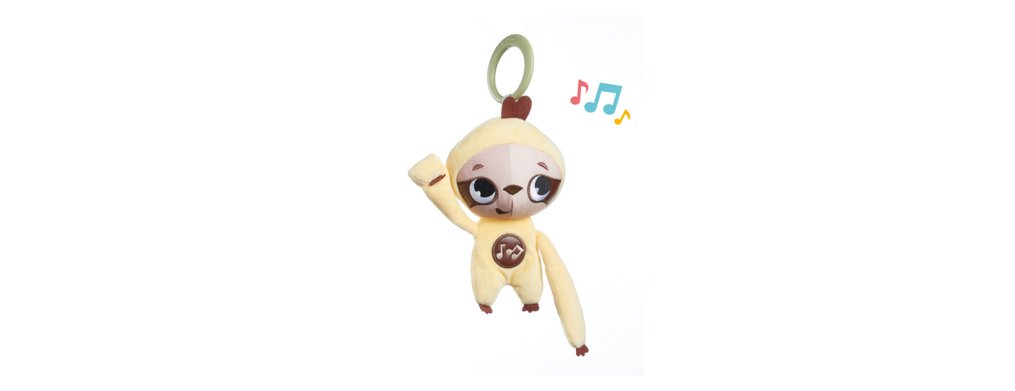 BRINQUEDO MUSICAL BICHO PREGUIÇA BOHO CHIC - TINY LOVE