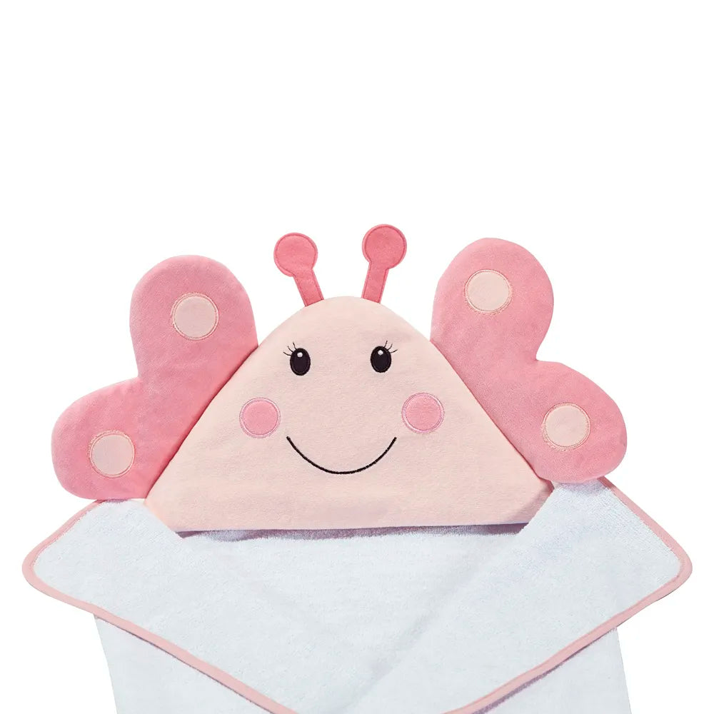 Toalha de Banho Borboleta - Batistela Baby