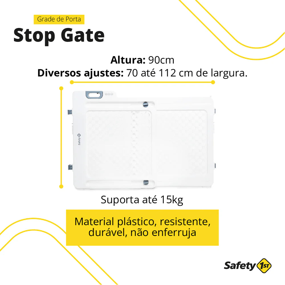 GRADE DE PORTA STOP GATE - SAFETY 1ST